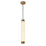 LED Copper Marble  Pendant Lights Counter Small Droplight Hanging Chandelier