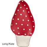 Mushroom Ceramic Series Hand-painted Printed Underglaze Ceramic Tableware Creative Dinnerware Homewares