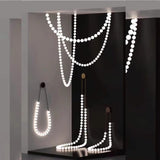 DIY Acrylic Balls Pearl Luxurious Pearl Necklace Chandelier