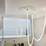 DIY Acrylic Balls Pearl Luxurious Pearl Necklace Chandelier