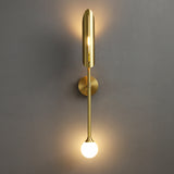 Minimalist Copper Wall Lamp Designer Luxury  Corridor Aisle Sconce