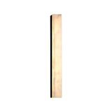 Minimalist Linear Cloud Marble & Copper LED Wall Sconce