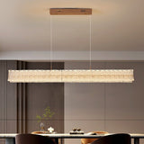 Modern Crystal Ring LED Chandelier – Luxury Geometric Circle & Linear Pendant Lighting