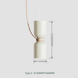 Modern Dumbbell Iron Farmhouse Pendant Lighting