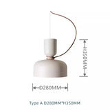 Modern Dumbbell Iron Farmhouse Pendant Lighting