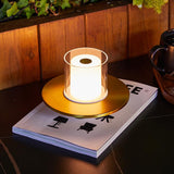 Modern LED Induction Candle Light Touch Dimmable Portable Table Lamp