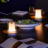 Modern LED Induction Candle Light Touch Dimmable Portable Table Lamp