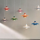 Modern Light Fixture Lighting Creative Umbrella Chandelier Pendant Lights  Aluminum Minimalist Ceiling Lighting