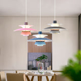 Modern Light Fixture Lighting Creative Umbrella Chandelier Pendant Lights  Aluminum Minimalist Ceiling Lighting