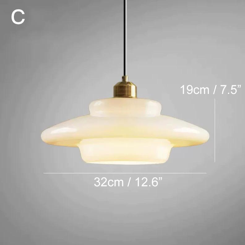 Art deco hotsell milk glass pendant