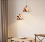 Modern Mini Glass Pendant Light  Island  Ceiling Pendant Light Fixture Stained Glass Hanging Lamp