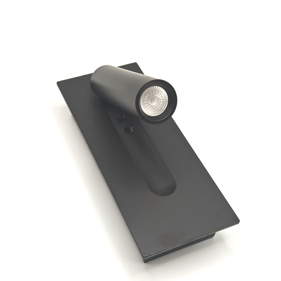 Modern Minimalist Adjustable LED Wall Sconce | 3W Aluminum Accent Light with Choice of Color Temperature