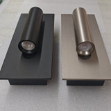 Modern Minimalist Adjustable LED Wall Sconce | 3W Aluminum Accent Light with Choice of Color Temperature