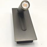 Modern Minimalist Adjustable LED Wall Sconce | 3W Aluminum Accent Light with Choice of Color Temperature