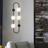 Modern Multi Globe Glass Ball Wall Light Mounted Light Creative Sconce Lighting