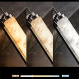 Modern Natural Alabaster Alabaster Column Wall Light