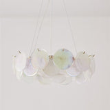 Modern Murano Glass Chandelier - Luxury RoundLinear Pendant Light