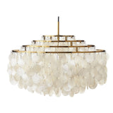 Modern Shell Chandelier Restaurant Lights Aisle Mount FrameTraditional Pendant Lighting