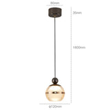 Modern Spherical Pendant Light