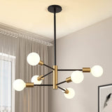 Modern Sputnik Chandelier Adjustable Light Mid-Century Pendant lighting