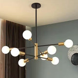 Modern Sputnik Chandelier Adjustable Light Mid-Century Pendant lighting