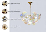 Modern Nordic Bubble Glass Chandelier – Luxury DNA Ball Pendant Light