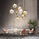 Modern Sculptural Teardrop Pendant Lamp