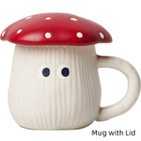 Mushroom Ceramic Series Hand-painted Printed Underglaze Ceramic Tableware Creative Dinnerware Homewares