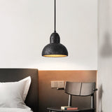 Industrial Wabi-Sabi Volcanic Stone Pendant Light – Natural Lava Rock Hanging Lamp