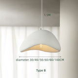 Modern Handmade Wabi Sabi Chandelier Resin Ambient Light  Art Decor Pendant Lamp Restaurant