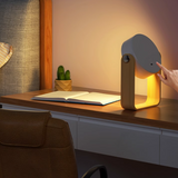 Dimmable Touch Light Foldable Table Lamp Portable Telescopic LED Night Light Wooden Handle Portable Lantern Light