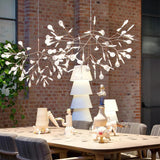 Unique Firefly Branched Sputnik Pendant Light Chandelier Ambient Light Candle Style LED