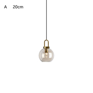 Various Color&Shape Glass Pendant Light Multi Lighting Amber Glass Shade Brass Holder Large Ceiling Lights Fixtures