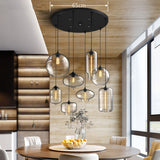 Various Color&Shape Glass Pendant Light Ambient Light - Mini Style, 110-240V Edison Bulb Included