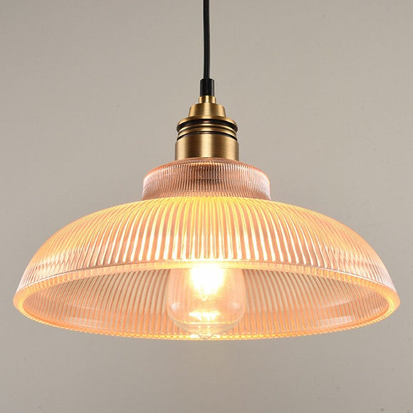 Vintage Industrial Glass Pendant Light Ceiling Light