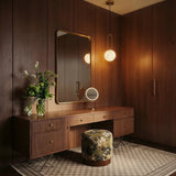 Modern Alabaster Globe Pendant Light with G9 Bulb