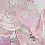 Modern Murano Glass Chandelier - Luxury RoundLinear Pendant Light