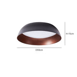 Modern Minimalist Round LED Ceiling Light Bedroom Living Room INS