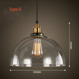 1-Light Color Gradient Pendant Light Fixture Glass Globe Electroplated Modern