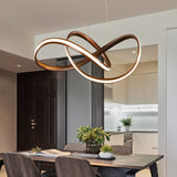 Twist Circular Pendant Light Chandelier Lighting Lamp Ambient Light LED - heparts