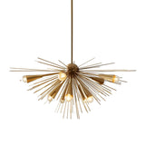 10 lights Sputnik Globe Metal Post-modern Minimalist Commercial Pendant Light Luxury Metal Satellite Modeling Chandelier