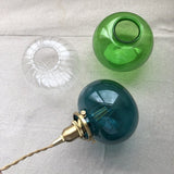 Vintage Brass Glass Chandelier  Lighting Fixture Clustered Pendant Lights