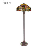 Tiffany Floor Lamp Ambient Light Switch Eye Protection
