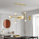 Model Room Living Room Bedroom Dining Room Creative Decorative Lamps Postmodern Bar Magic Bean Chandelier Pendant Lighting