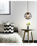 Mini Glass Pendant Light Fixture E26/E27 - heparts