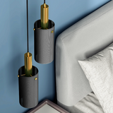 Mini Multicolor Chandelier Simple Net Bedside Pendant Lighting