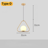 Modern Mini Metal Ambient Light Restaurant Pendant Lighting