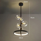 Modern Circle LED With Bubble Glass  G9 Lamp