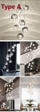 Variety of styles Customized Modern Designer Decorative Staircase Chandelier