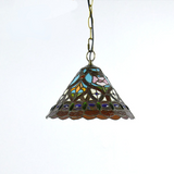 D12inch Tiffany Glass Pendant Light Ambient Light  Chandelier Decorative Lamp